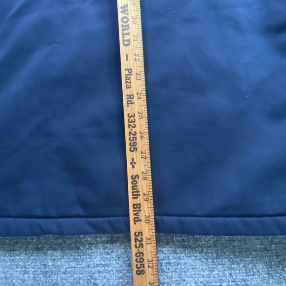 VTG Cintas Work Jacket Mens 2XL‎ Navy Mickey American Truetzschler Patch Quilted - Picture 12 of 14